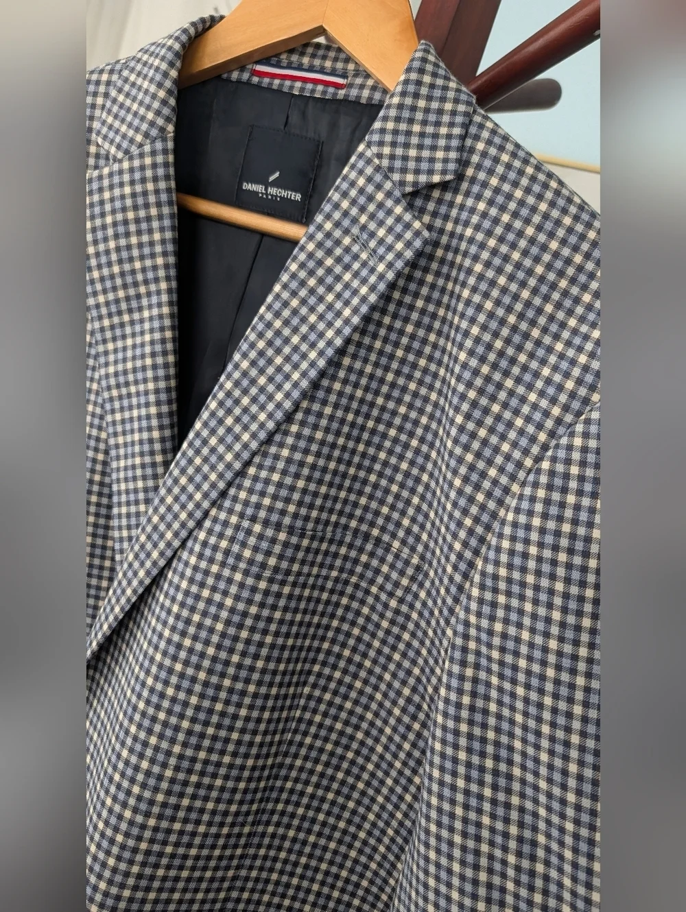 Daniel Hechter  100% Wool Sport Coat Blazer Size 46 R